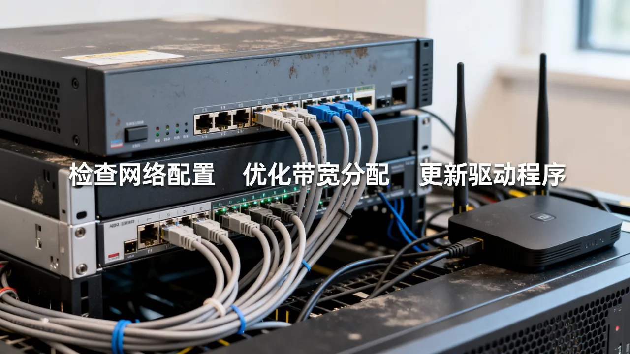服务器电脑网速慢怎么办，服务器网络延迟高怎么解决？