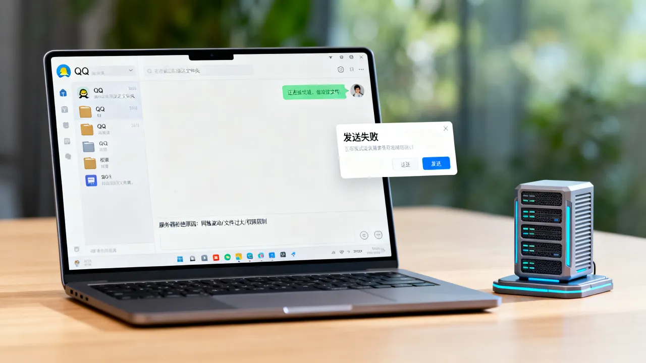 服务器为什么拒绝QQ发送文件夹，QQ发送文件夹失败原因是什么