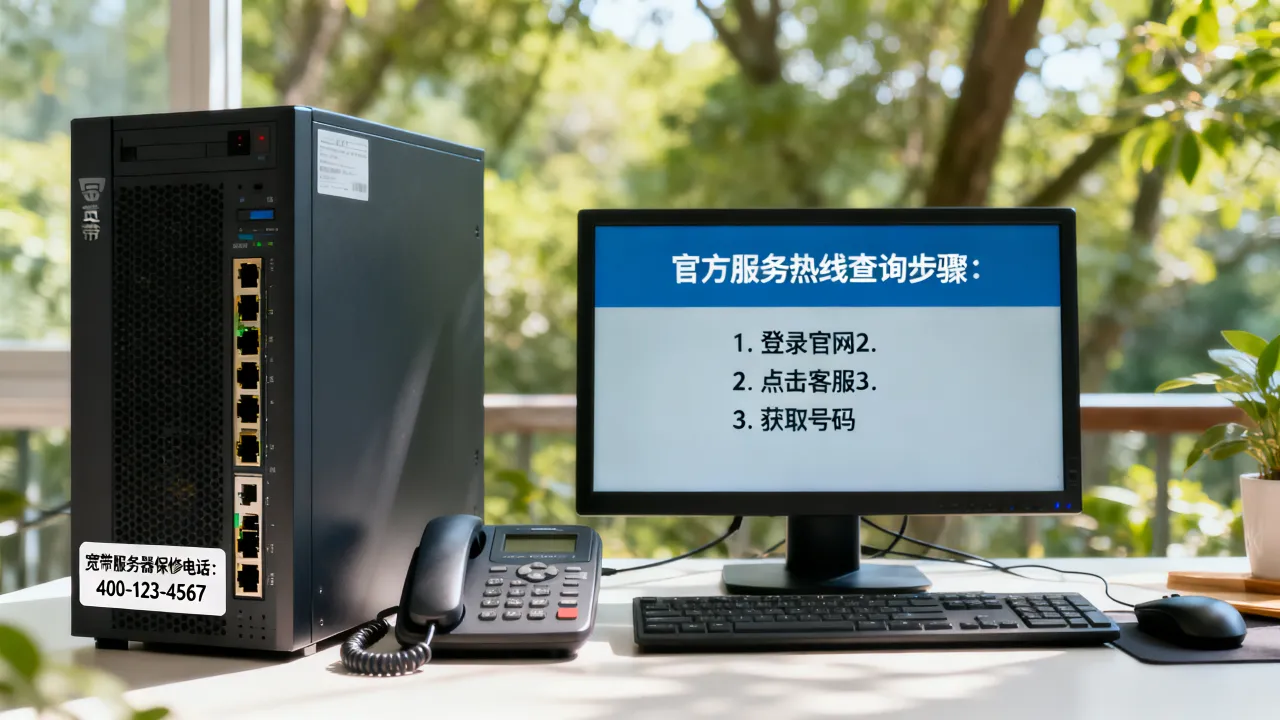 宽带服务器保修电话是多少，官方服务热线怎么查？