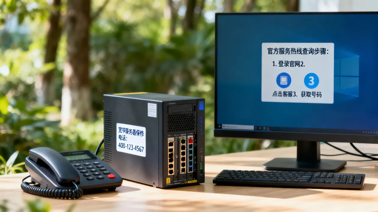 宽带服务器保修电话是多少，官方服务热线怎么查？