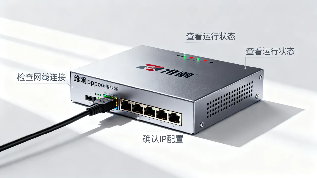维盟pppoe服务器无法上网是什么原因，怎么解决？