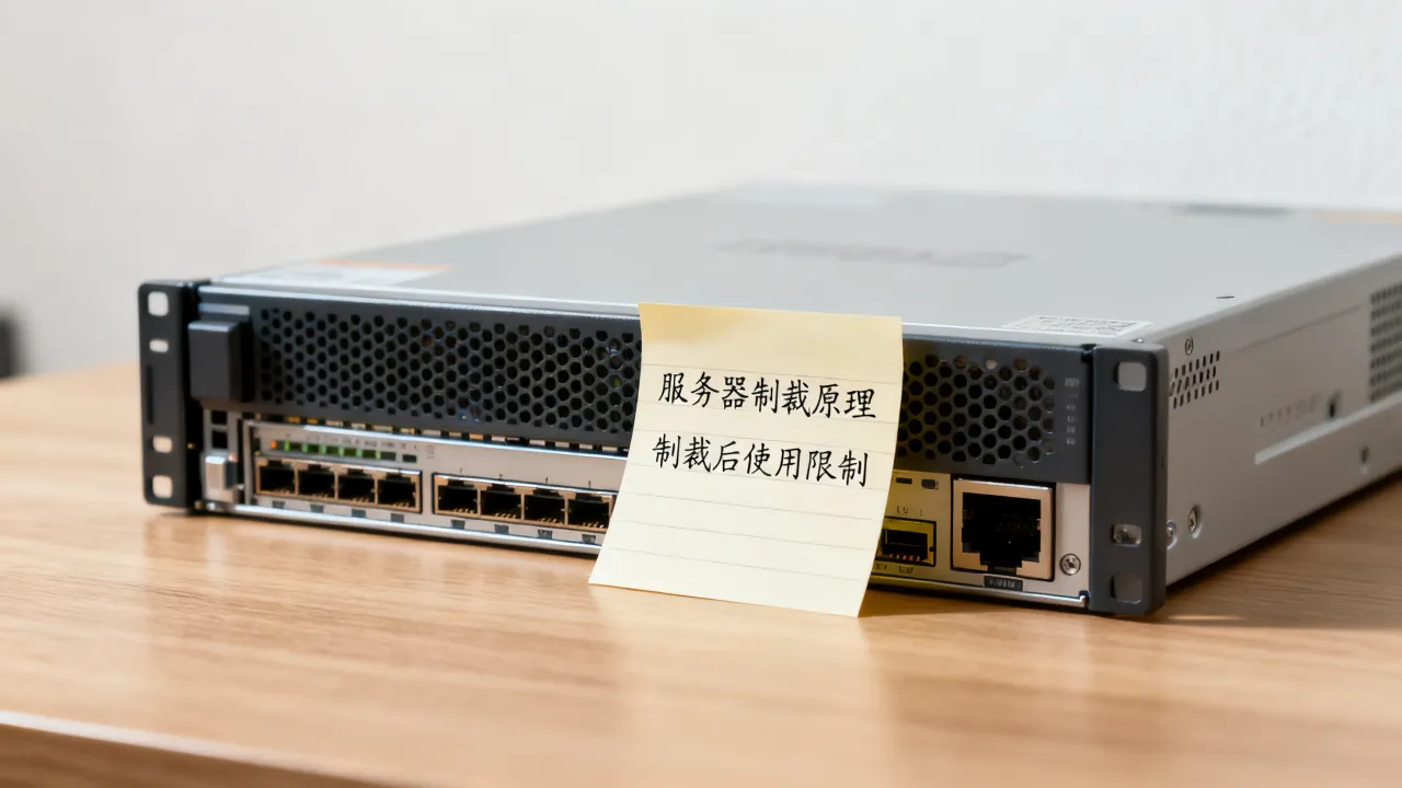 为什么要制裁服务器，服务器被制裁后还能用吗？