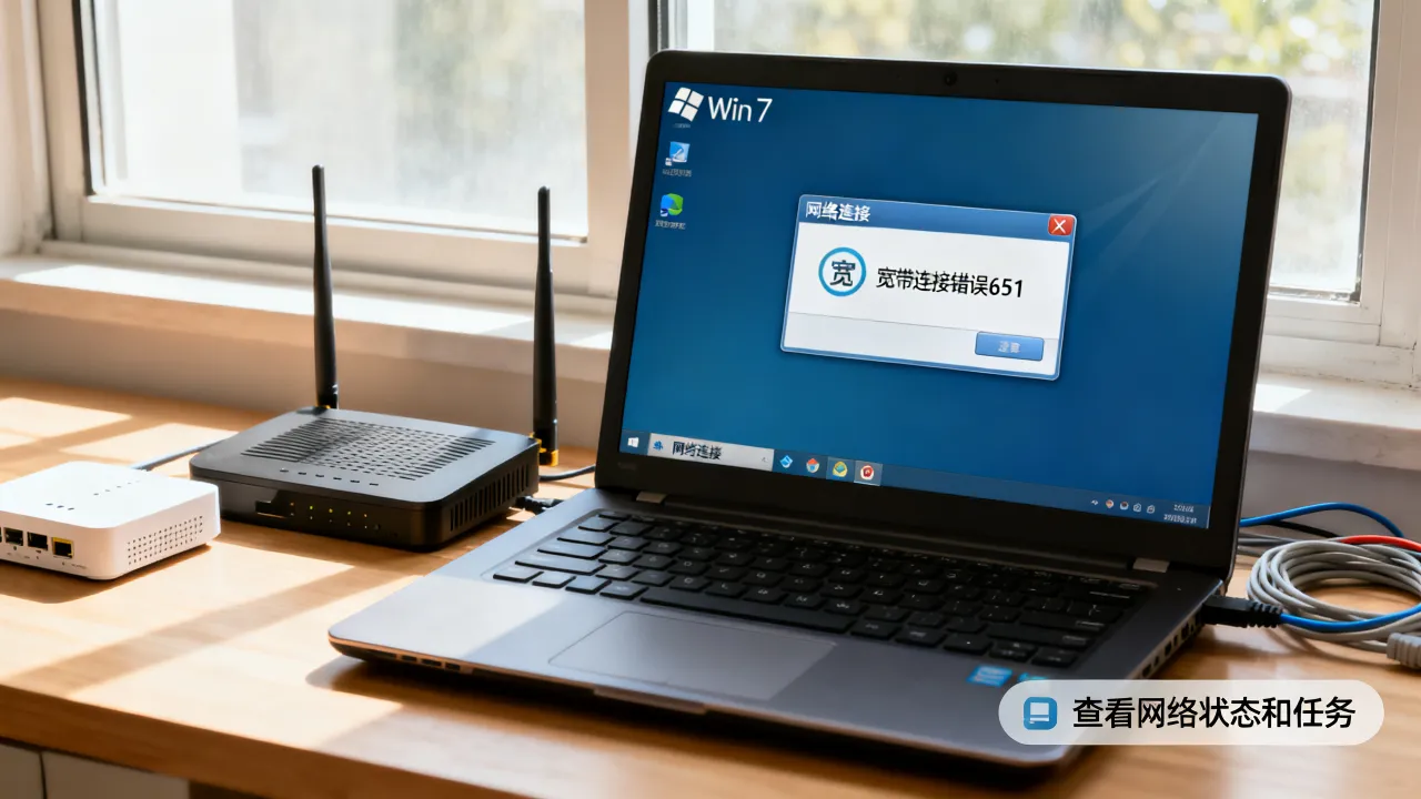 win7无法创建宽带连接服务器怎么办，宽带连接错误651怎样解决