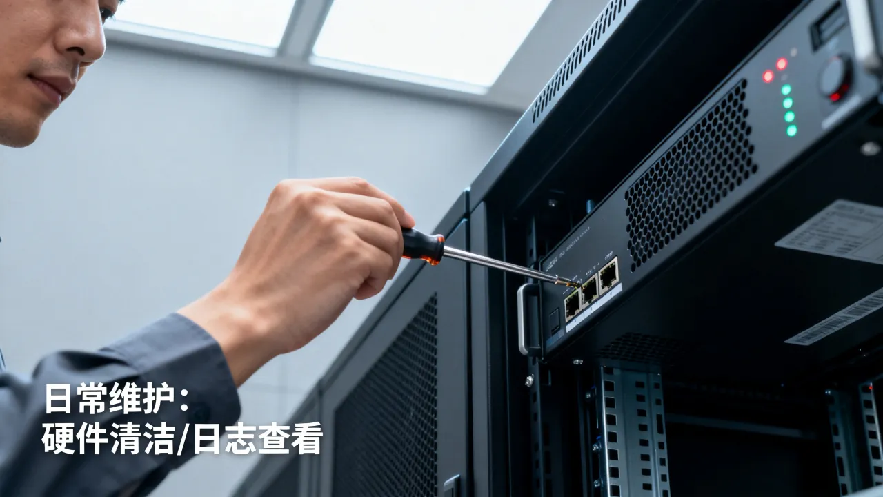 服务器基本运维有哪些，新手必学的日常维护技巧？