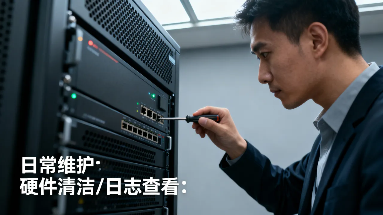 服务器基本运维有哪些，新手必学的日常维护技巧？