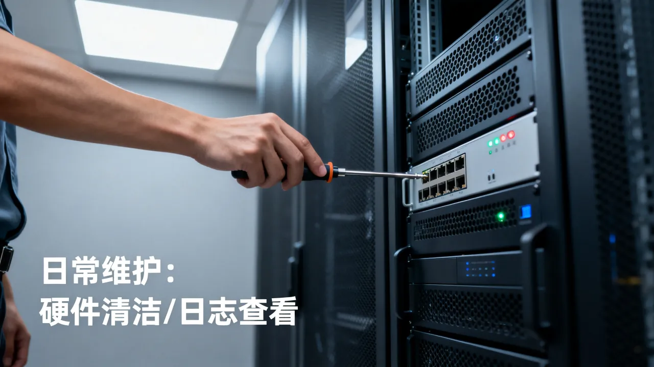 服务器基本运维有哪些，新手必学的日常维护技巧？