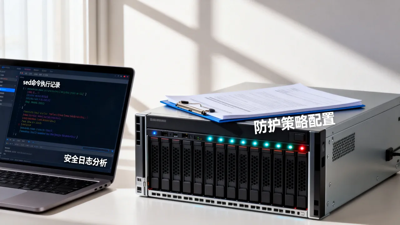为什么服务器禁止sed命令，安全防护如何排查？
