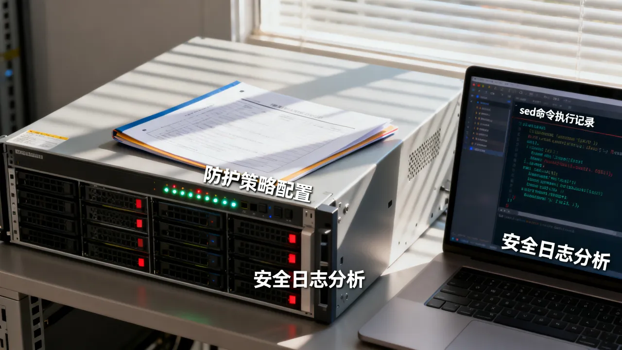 为什么服务器禁止sed命令，安全防护如何排查？