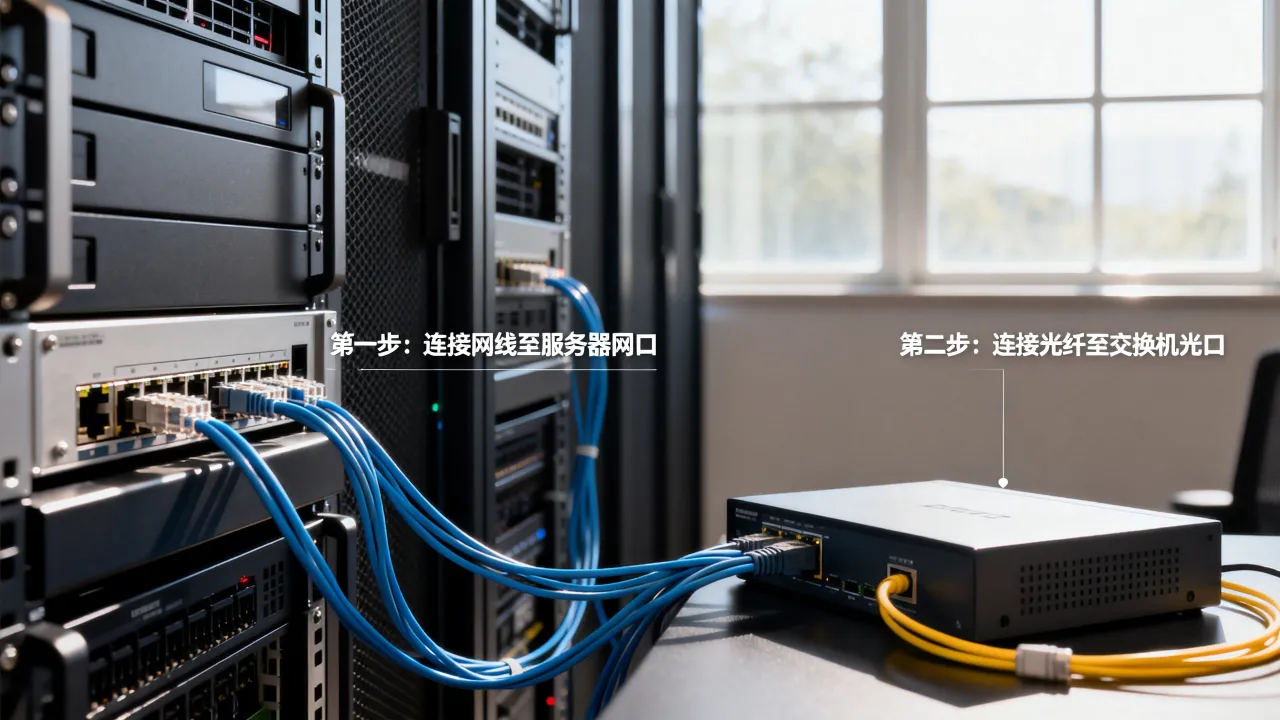 服务器拉宽带怎么接，机房服务器宽带接入教程