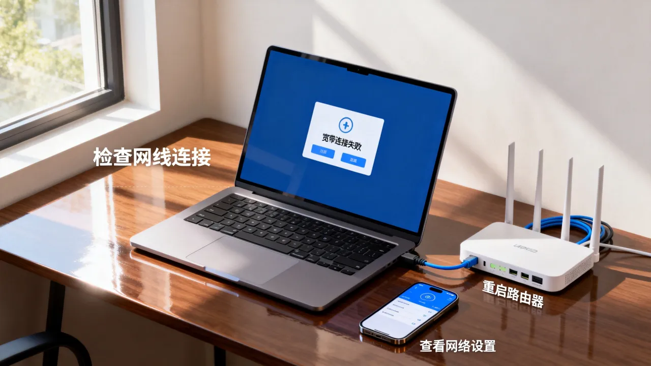 本机宽带服务器连接不上是什么原因,怎么修复? 本机宽带服务器连接不上是什么原因,怎么修复?