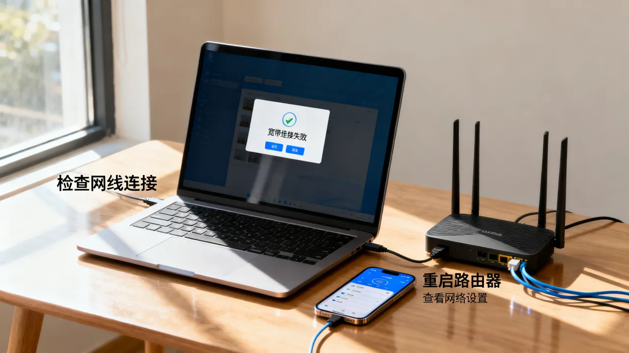 本机宽带服务器连接不上是什么原因,怎么修复? 本机宽带服务器连接不上是什么原因,怎么修复?