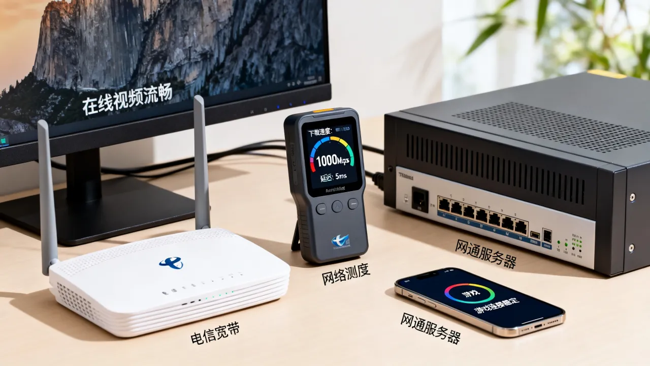 电信宽带和网通服务器哪个好?怎么选不卡顿? 电信宽带和网通服务器哪个好?怎么选不卡顿?