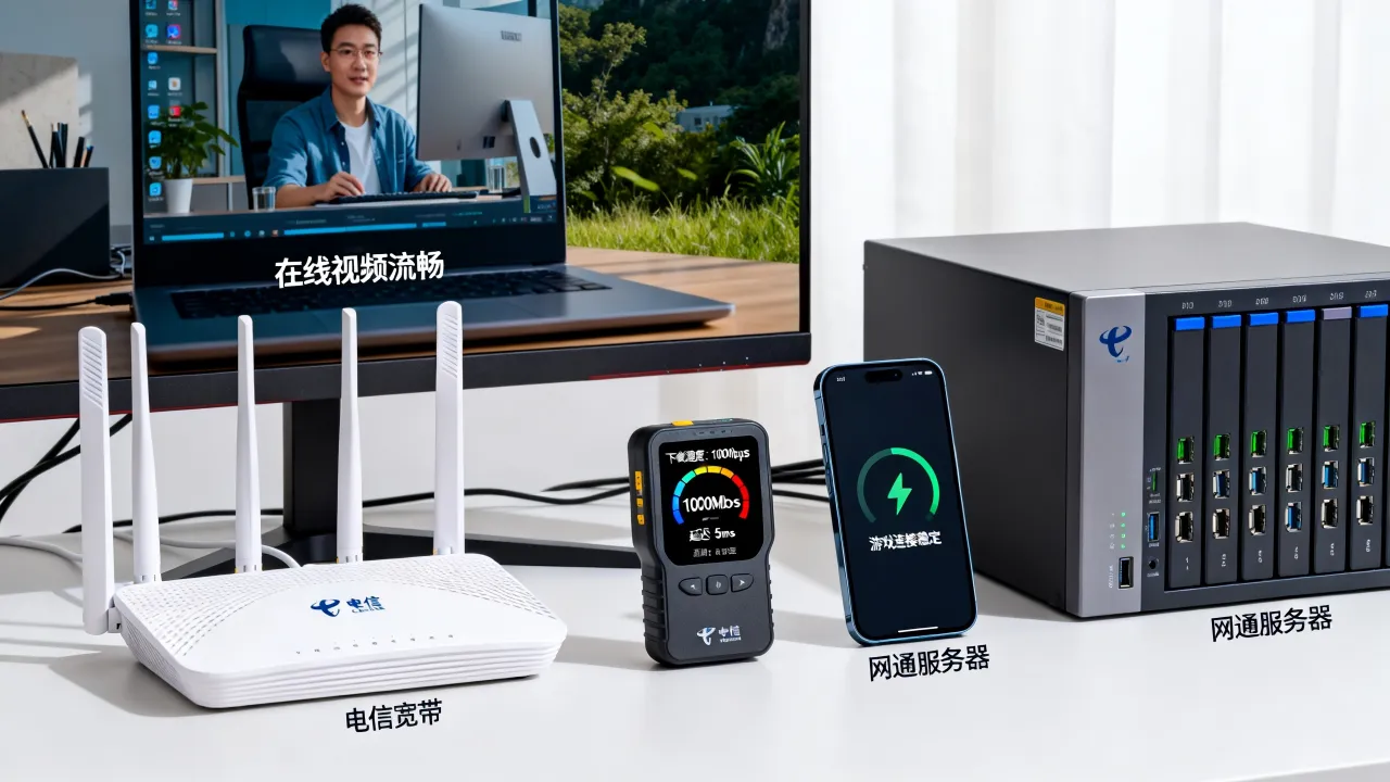 电信宽带和网通服务器哪个好?怎么选不卡顿? 电信宽带和网通服务器哪个好?怎么选不卡顿?