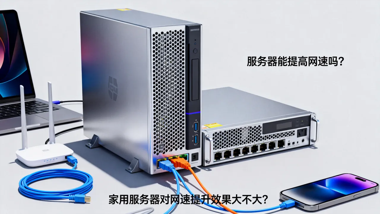 服务器能提高网速吗，家用服务器对网速提升效果大不大