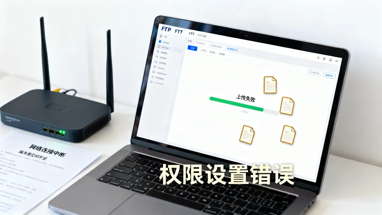 为什么不能上传文件到FTP服务器，FTP上传失败是什么原因？