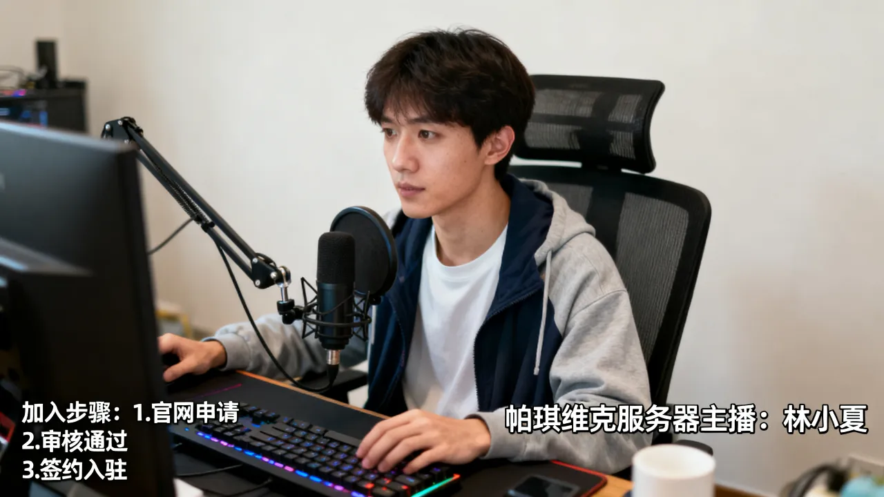 帕琪维克服务器主播是谁？帕琪维克服务器主播怎么加入？