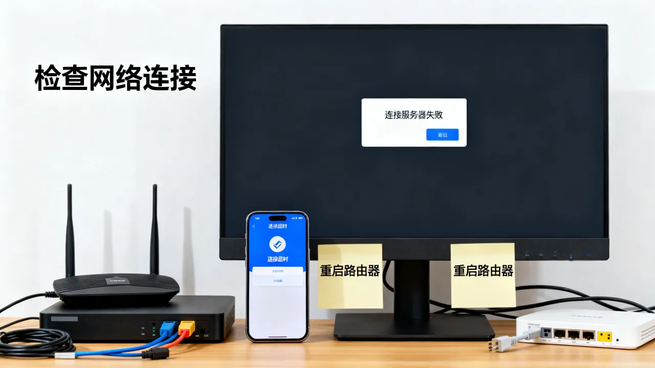 为什么CF老是链接服务器失败，连接超时怎么解决