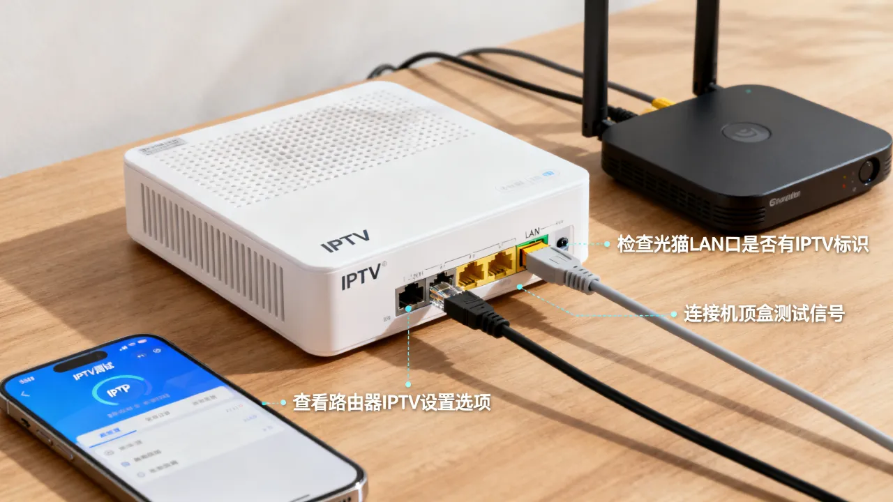 怎么看宽带有没有iptv服务器，怎么检查宽带是否支持iptv功能