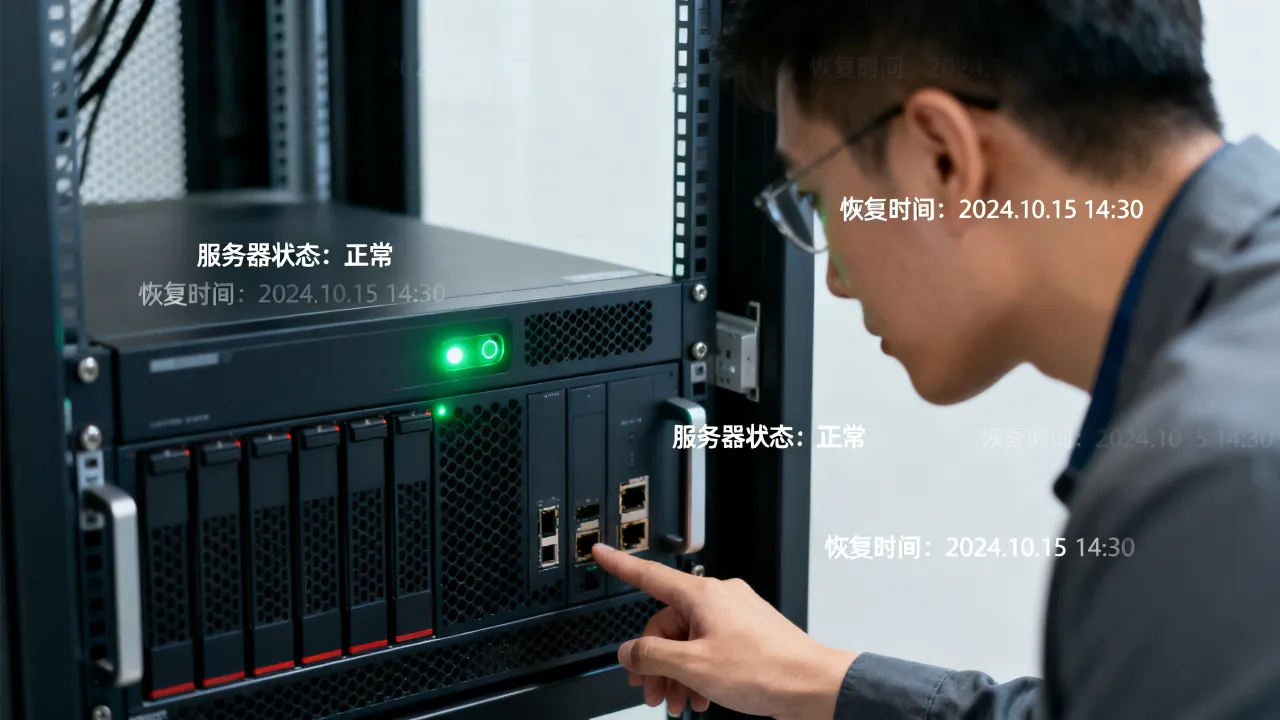 服务器为什么突然好了，服务器突然恢复正常的原因是什么