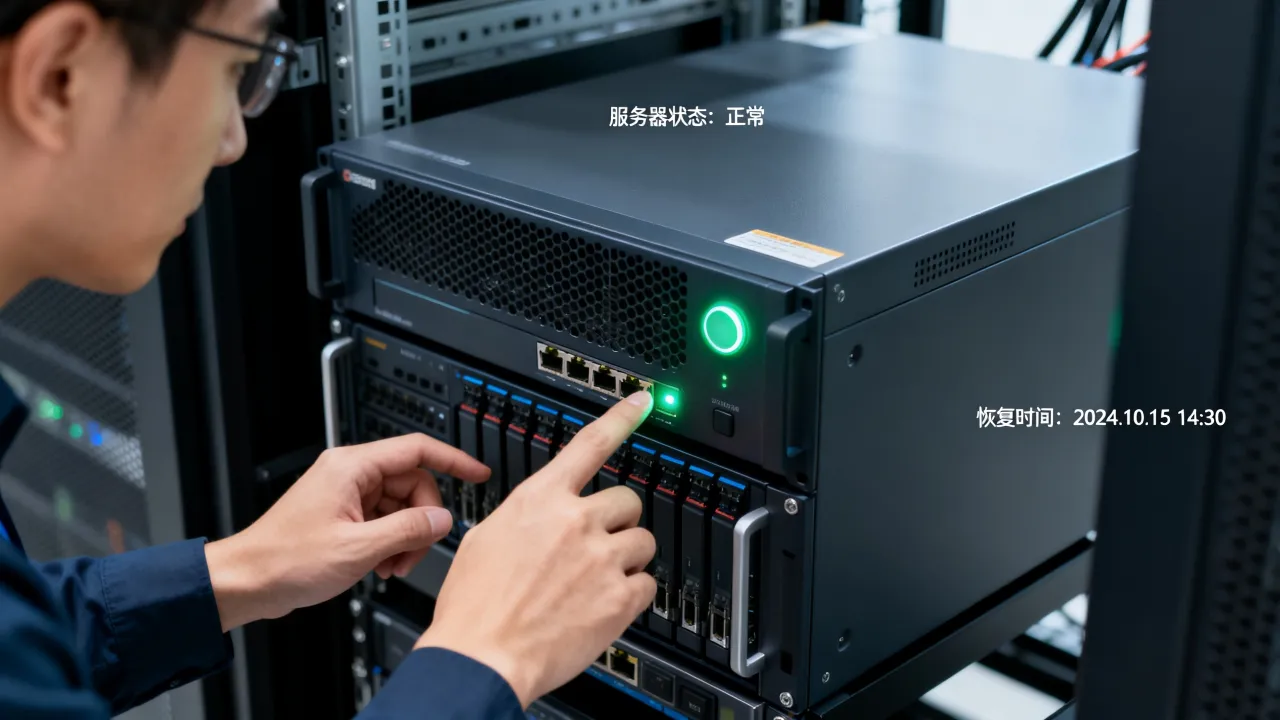 服务器为什么突然好了，服务器突然恢复正常的原因是什么
