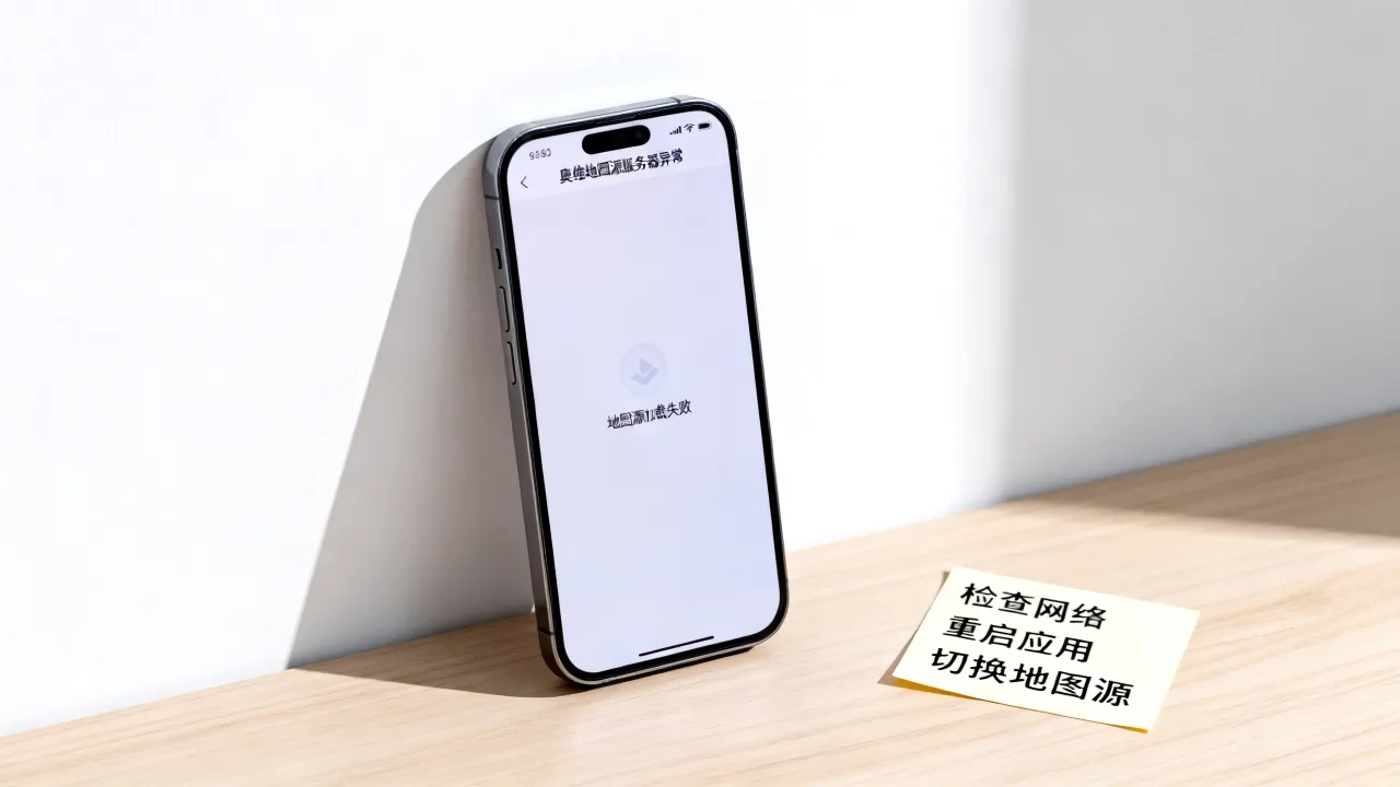 奥维地图源服务器异常怎么办，地图源加载失败如何解决？
