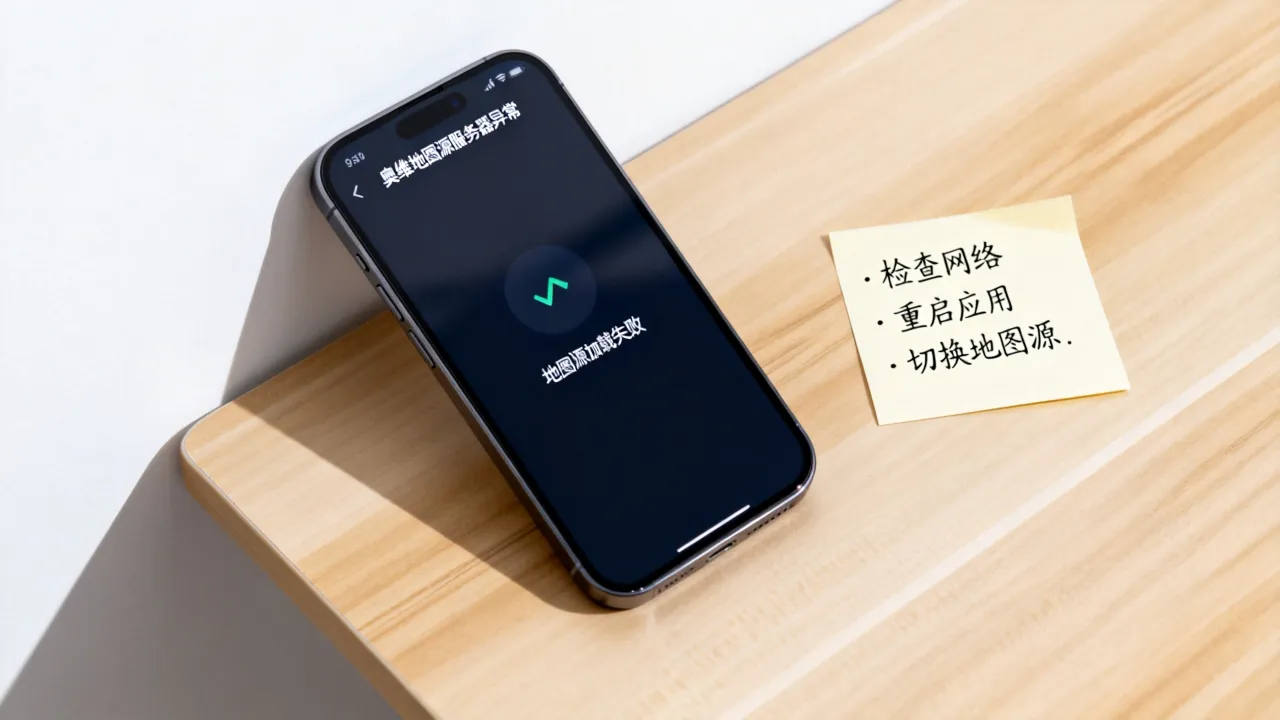奥维地图源服务器异常怎么办，地图源加载失败如何解决？