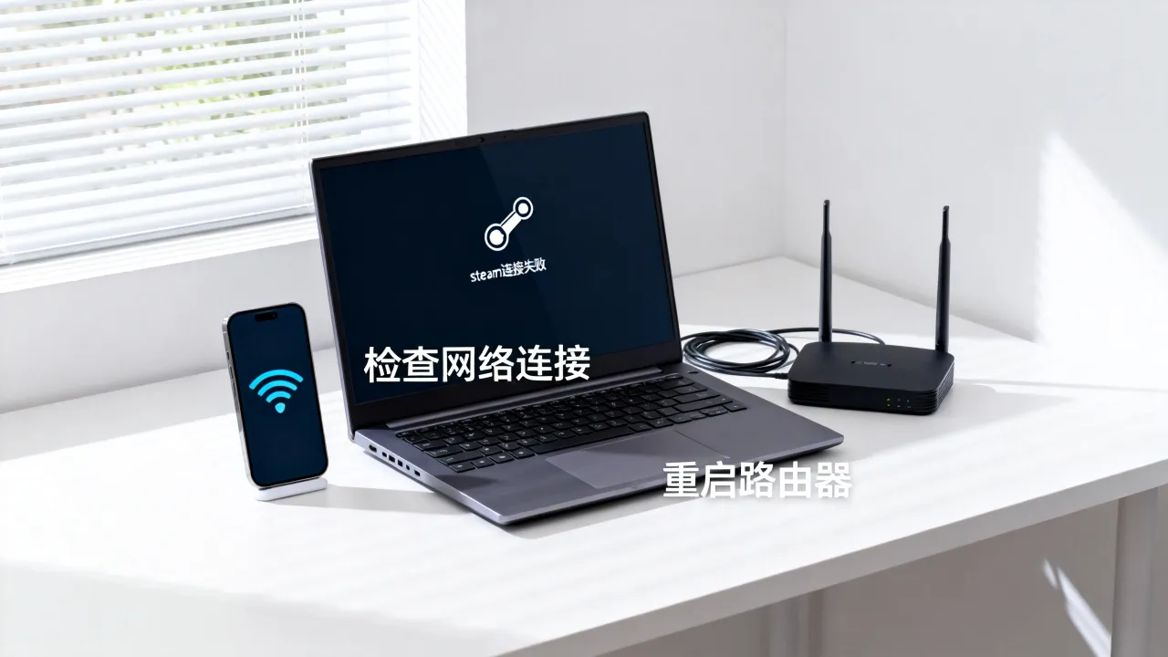 steam为什么连接不上网络连接服务器，steam连接不上服务器原因及解决方法