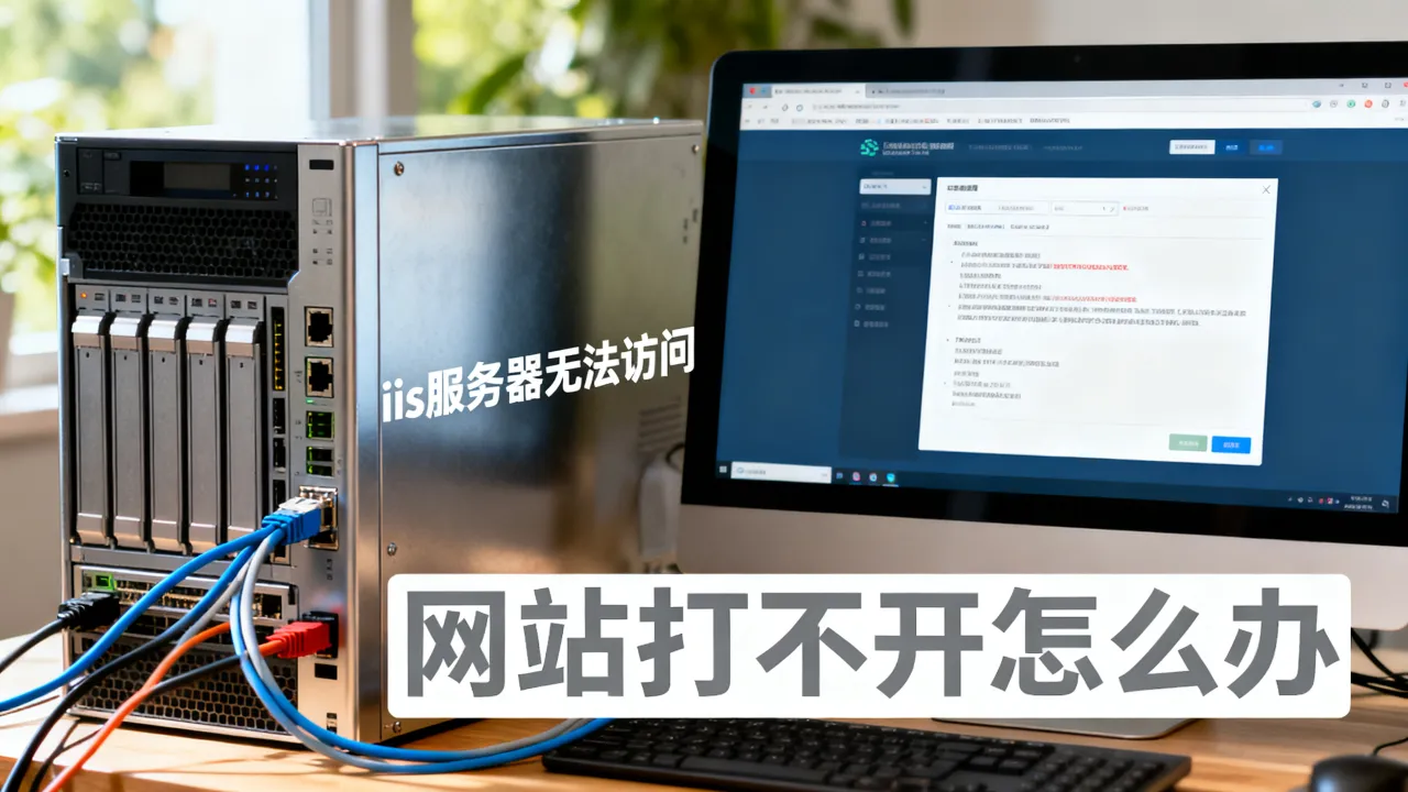 搭建的iis服务器为什么无法访问，网站打不开怎么办