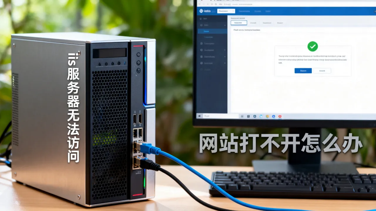 搭建的iis服务器为什么无法访问，网站打不开怎么办