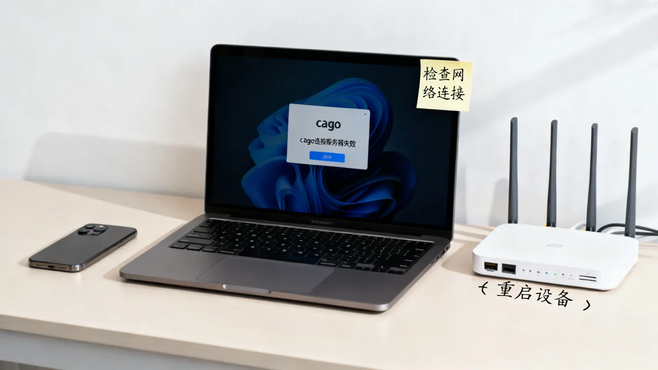 cago为什么连接服务器失败，连接超时怎么解决