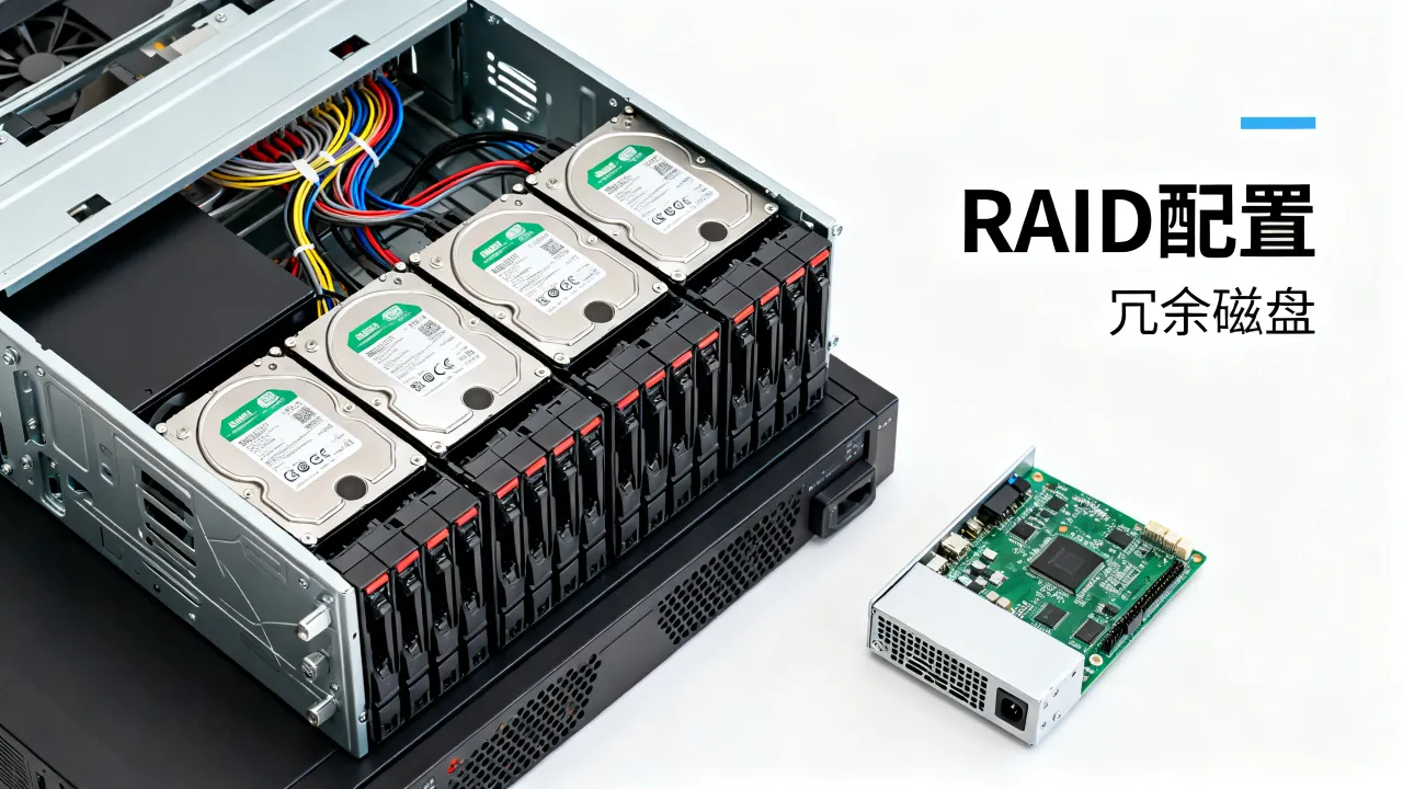 服务器为什么要做RAID？冗余磁盘阵列配置方法详解