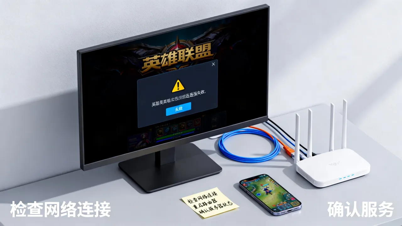为什么lol游戏总是连接不上服务器，英雄联盟连不上怎么办？