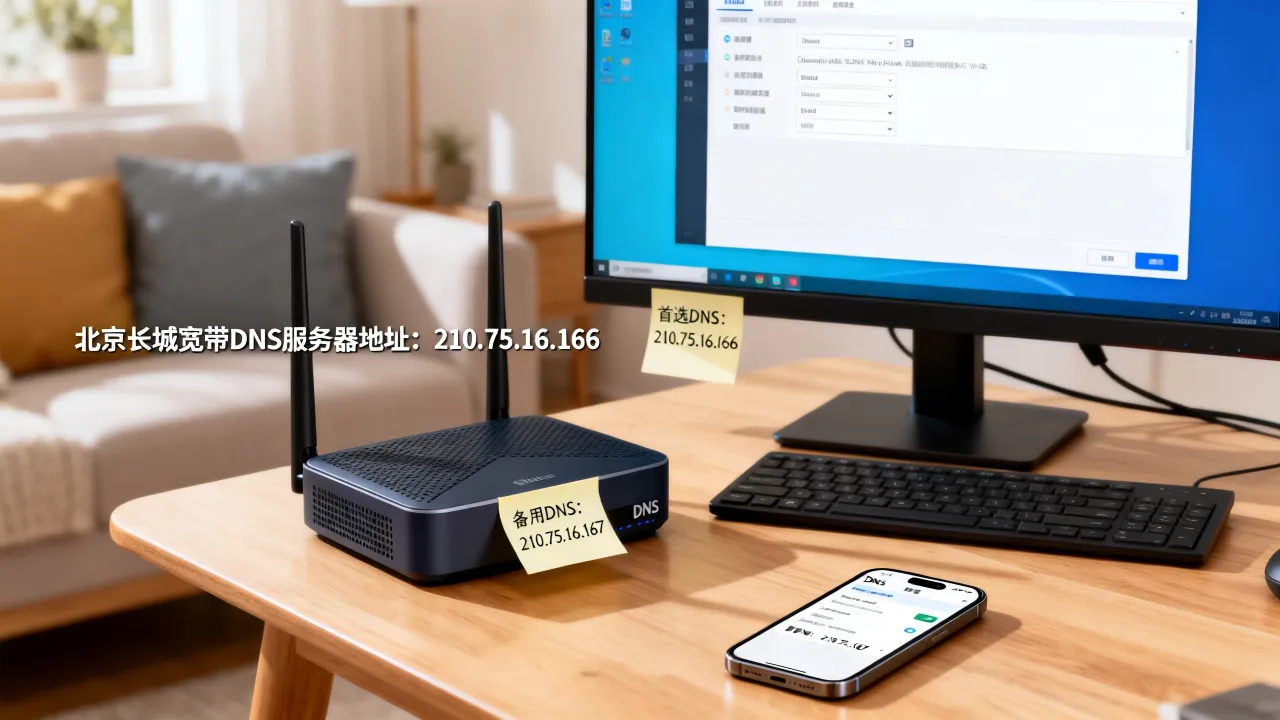 北京长城宽带dns服务器地址是多少？宽带网络dns怎么设置最快？