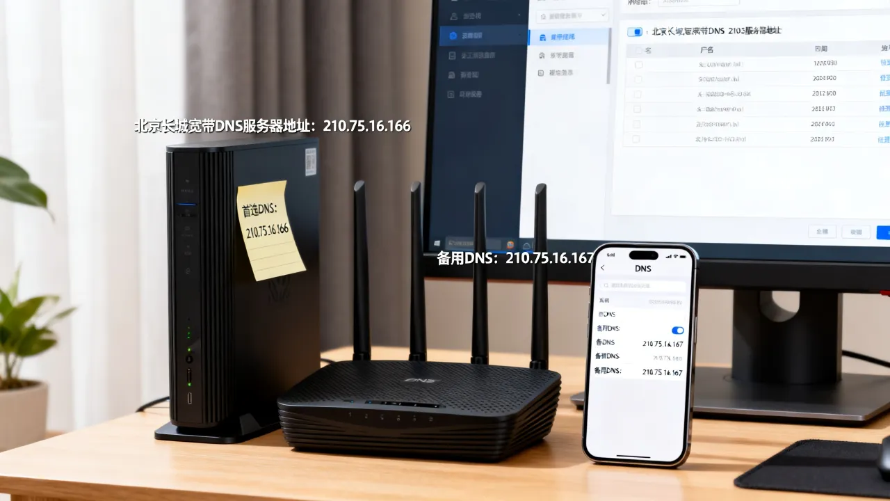 北京长城宽带dns服务器地址是多少？宽带网络dns怎么设置最快？