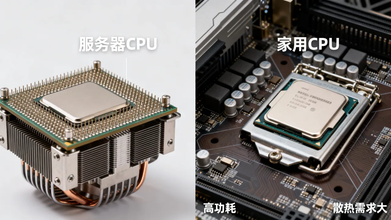 为什么服务器的cpu不适合家用？服务器cpu家用有哪些弊端？