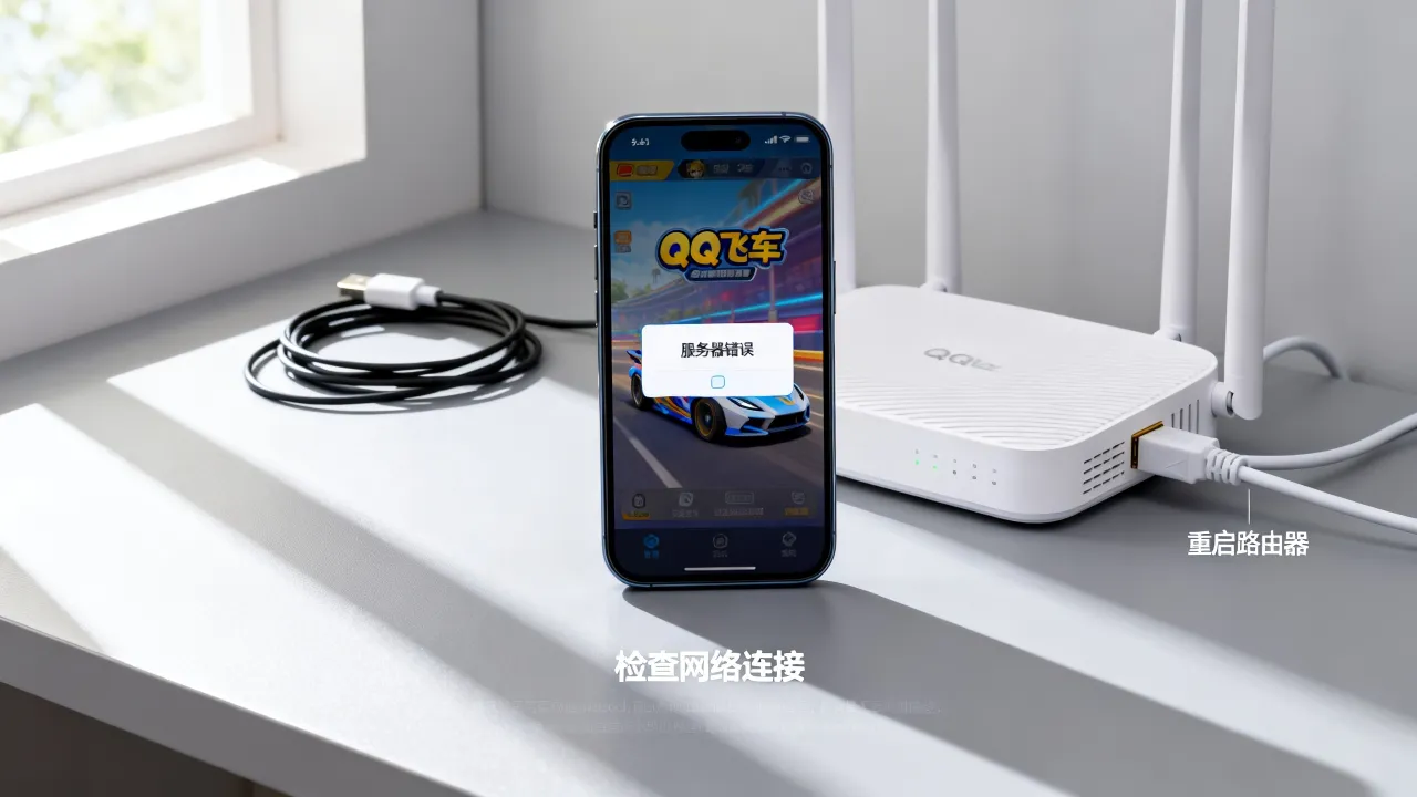 QQ飞车为什么说服务器错误，服务器错误怎么办？