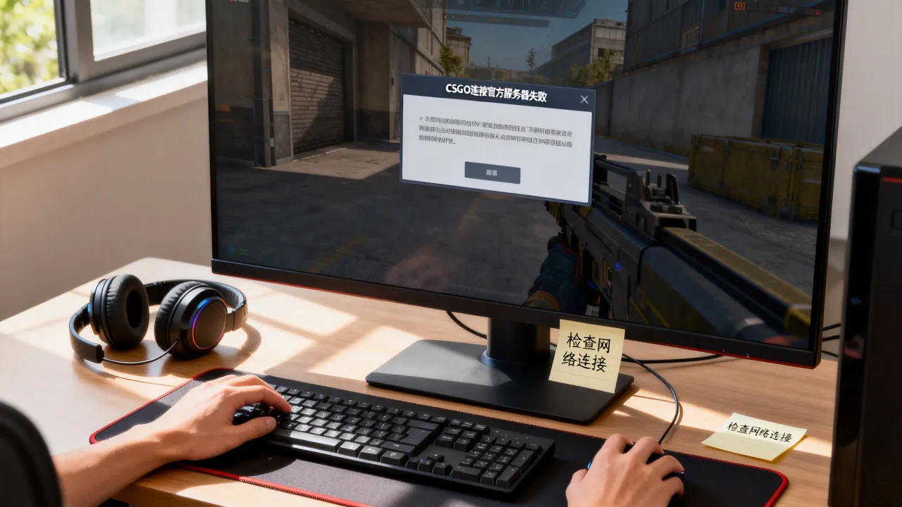 CSGO链接官方服务器失败是为什么,无法连接服务器怎么解决 CSGO链接官方服务器失败是为什么,无法连接服务器怎么解决