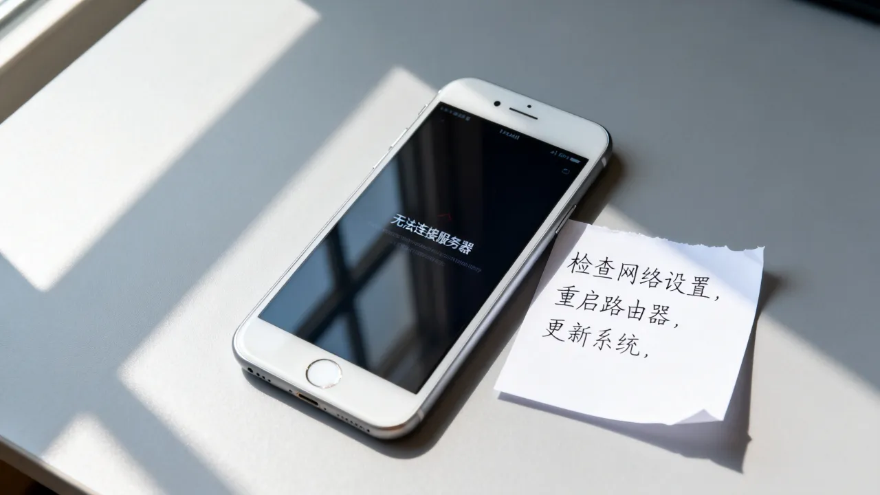 ios为什么连接服务器失败怎么办，苹果连不上服务器怎么回事