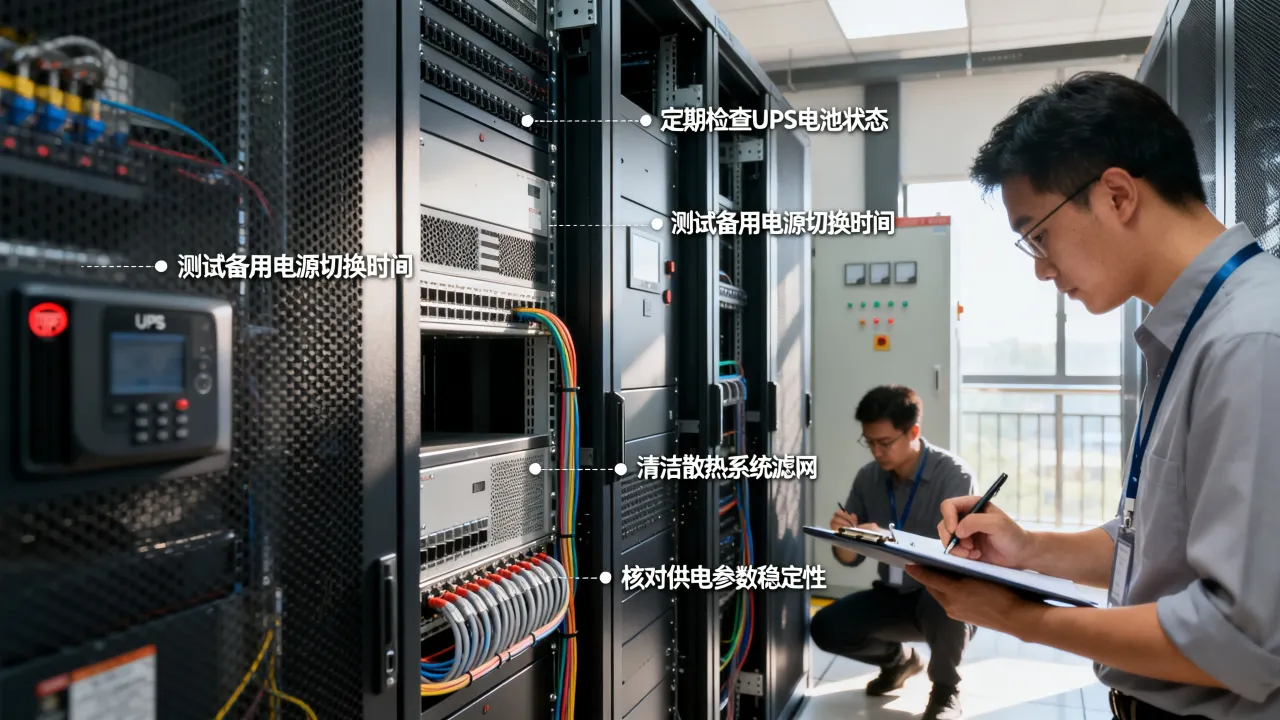 供电服务器运维方案怎么写？，数据中心供电系统维护要点有哪些？