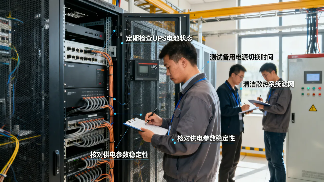 供电服务器运维方案怎么写？，数据中心供电系统维护要点有哪些？