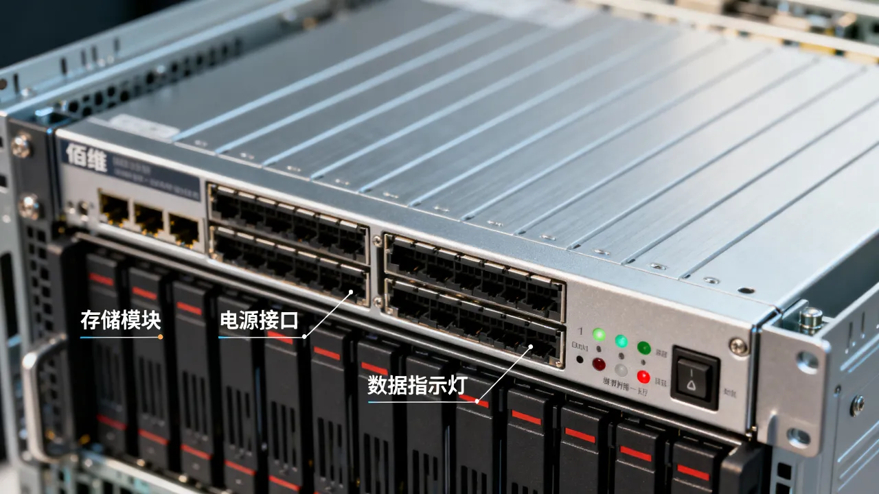 佰维服务器存储位置图怎么看？服务器存储位置图详解