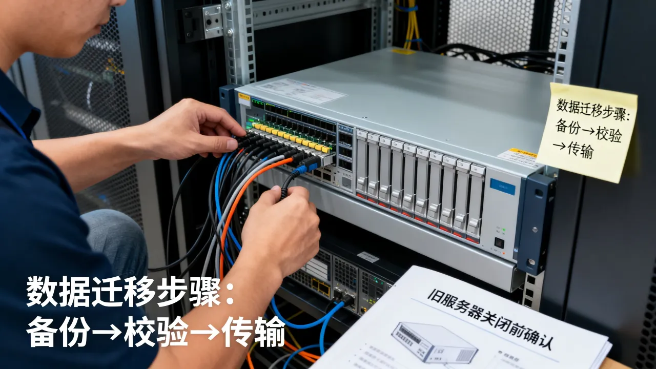 拓维旧服务器关闭了是怎么回事，如何迁移数据