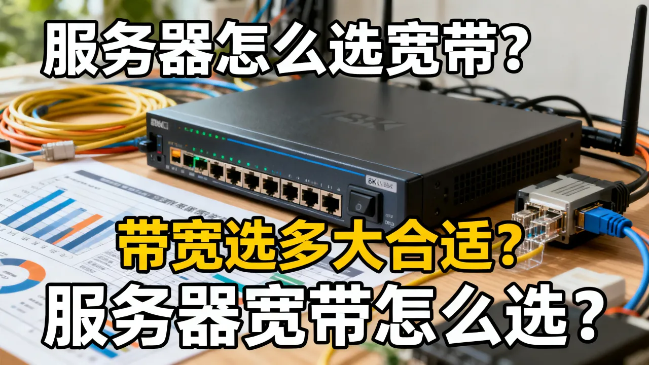 服务器怎么选宽带？服务器带宽选多大合适，服务器宽带怎么选？