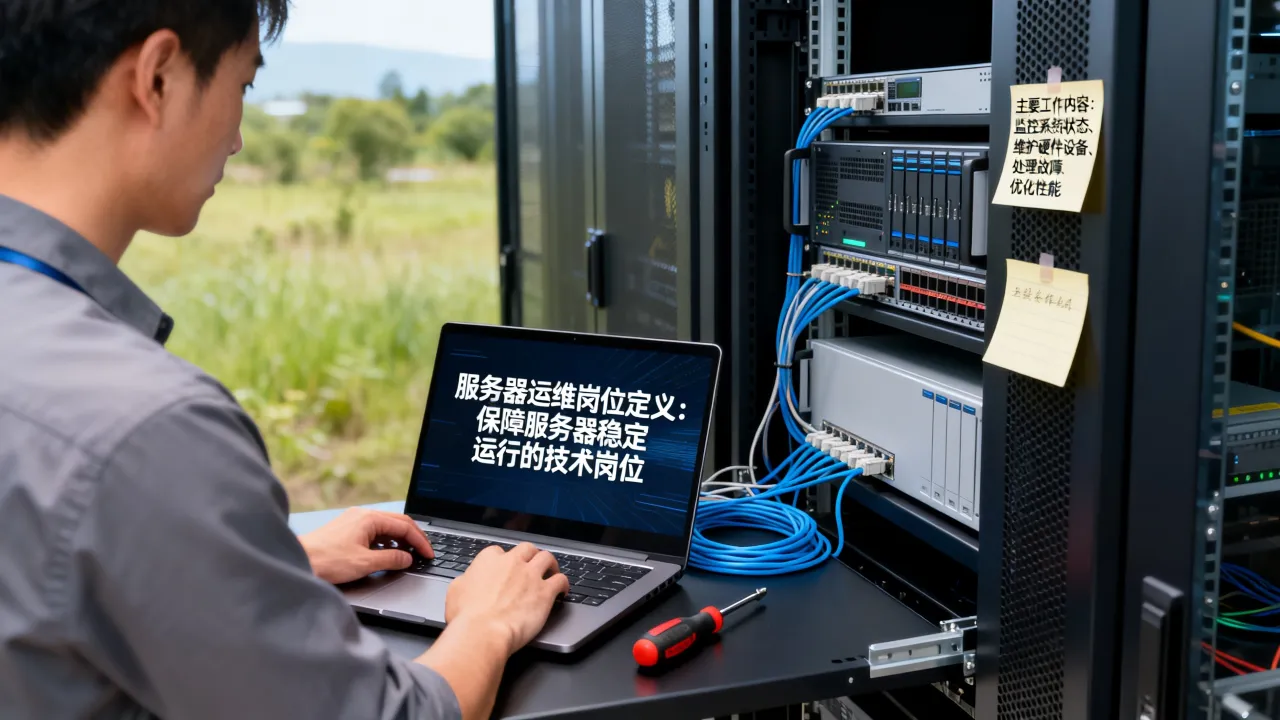 服务器运维是什么岗位，服务器运维主要工作内容有哪些？