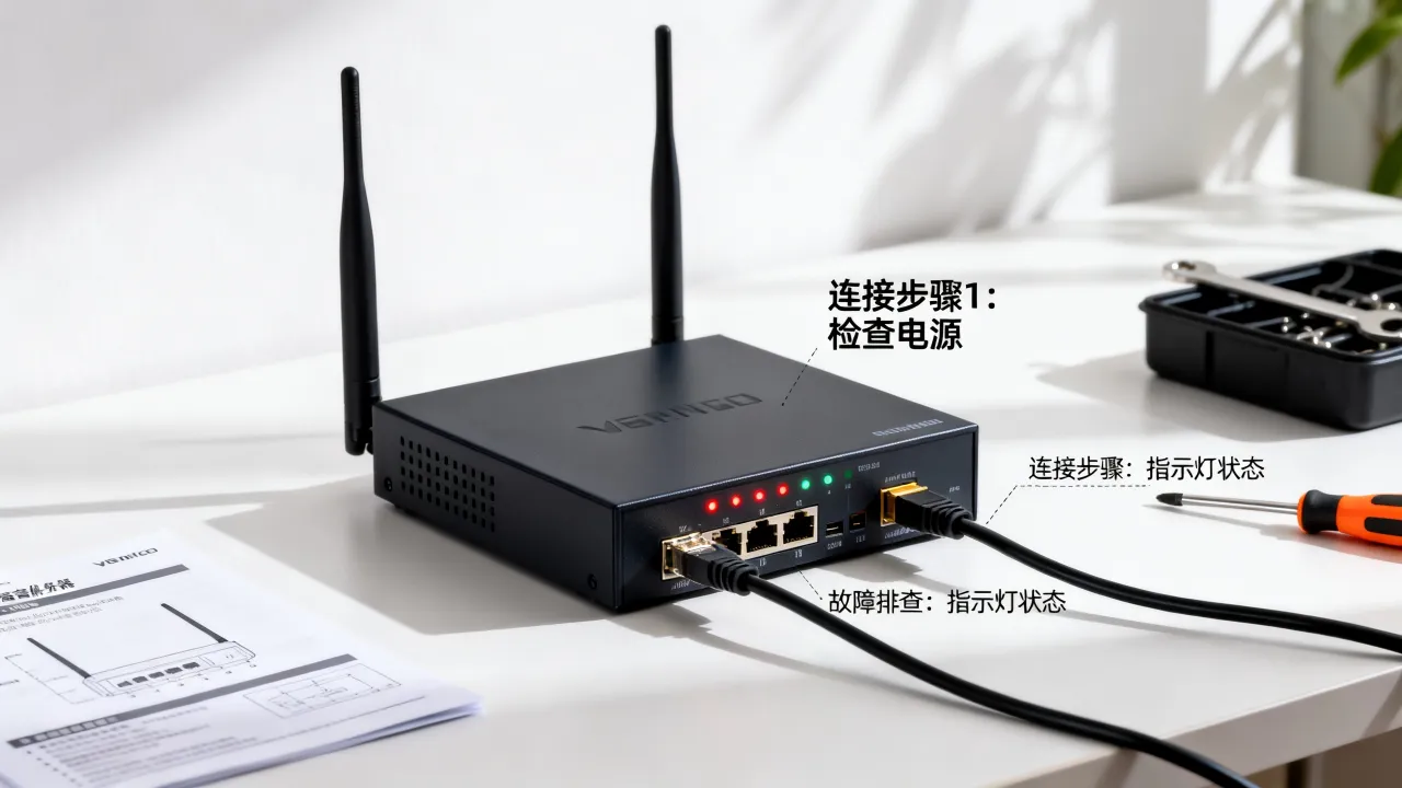 移动宽带语音服务器怎么连接？常见故障排查方法