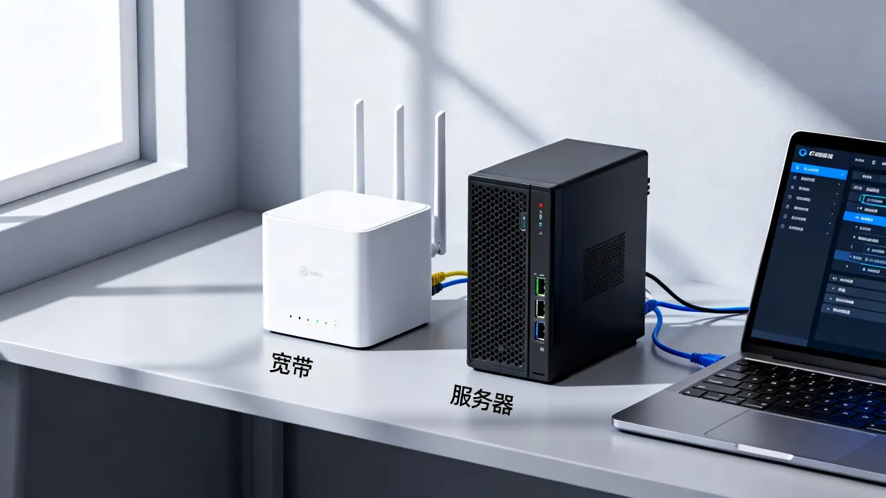 办宽带还是服务器好？家庭组网选哪个更划算？