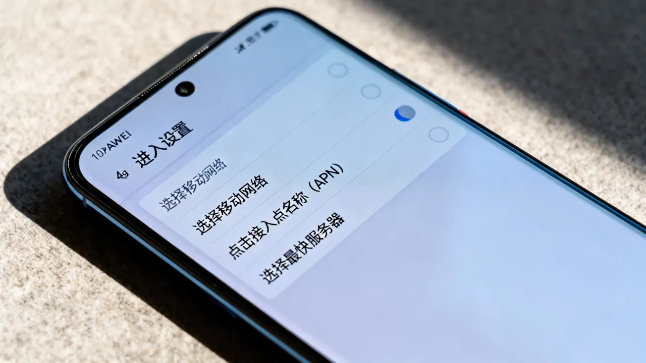 华为移动4g网速最快服务器在哪设置,怎么调才能让网速更快 华为移动4g网速最快服务器在哪设置,怎么调才能让网速更快