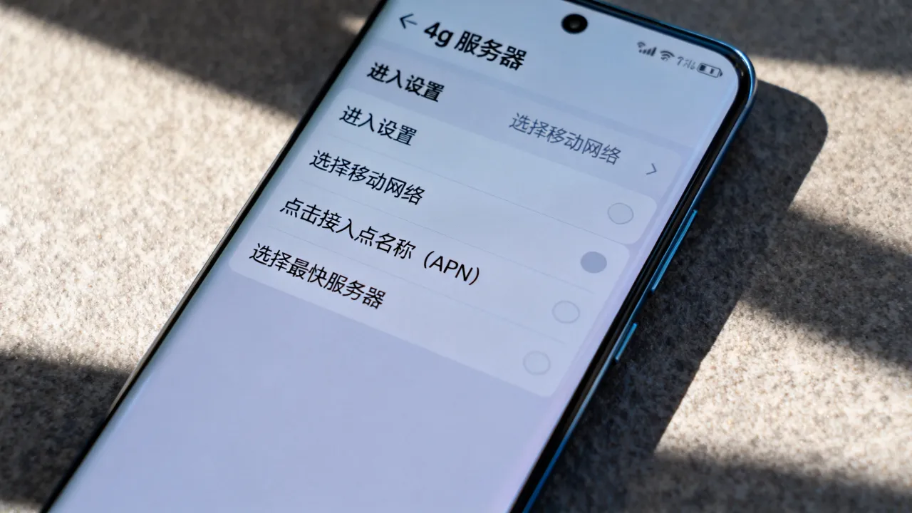 华为移动4g网速最快服务器在哪设置,怎么调才能让网速更快 华为移动4g网速最快服务器在哪设置,怎么调才能让网速更快
