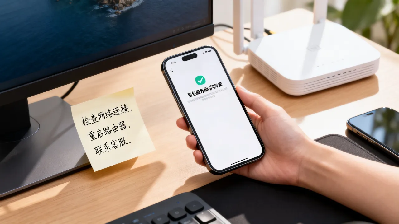 为什么豆包总显示服务器访问异常，豆包服务器访问异常怎么解决？