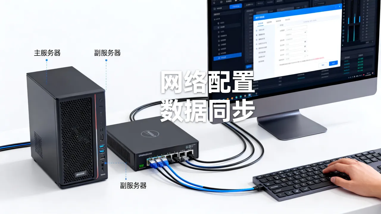 网维怎么配置副服务器？网维大师副服务器怎么设置